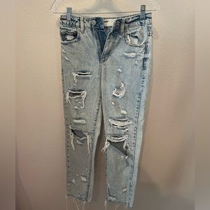 Garage “Mom” Jeans. Size: 0. Color: Blue.